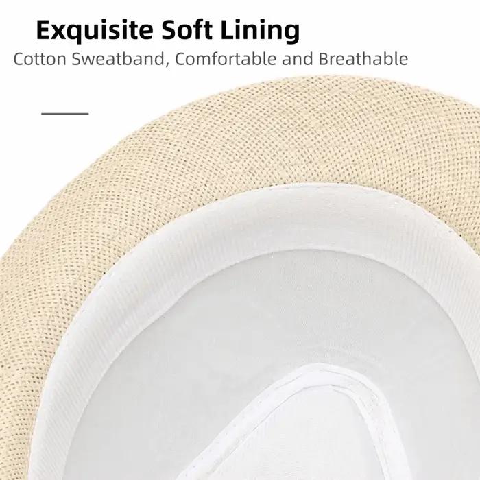 Chapeau Trilby en Lin Léger Respirant Protection Solaire