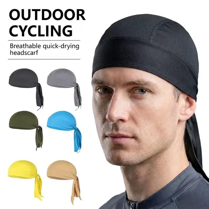 GOBYGO 1 pièce Casquette de cyclisme d'été respirante à séchage rapide avec protection UV