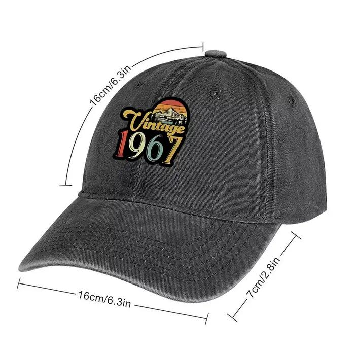 Casquette de baseball délavée Vintage 1967 rétro - Inspiré