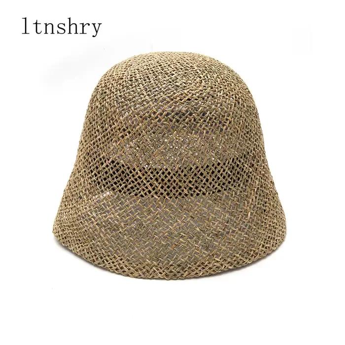 Chapeau de paille fait à la main pour femme