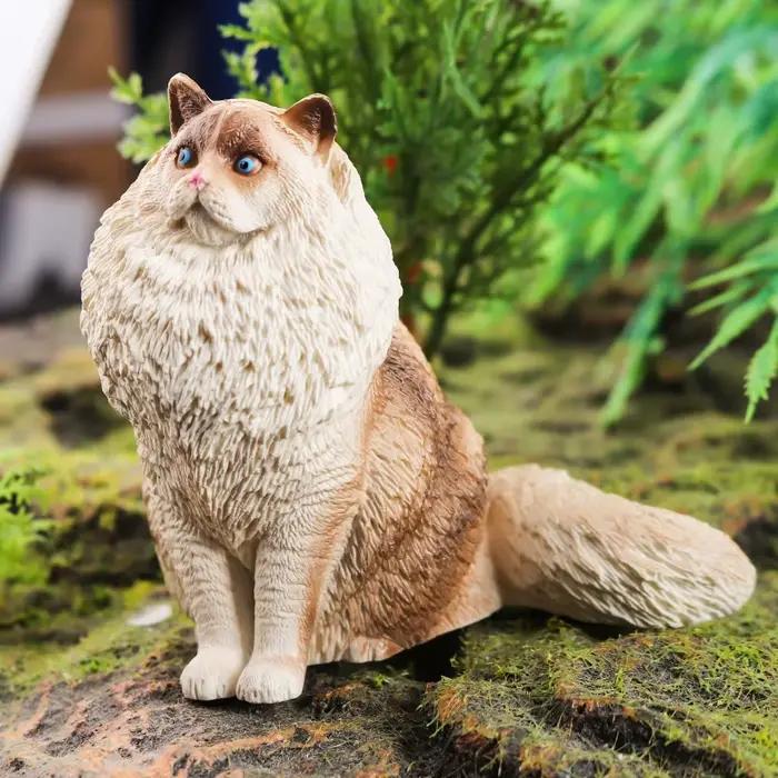 Oenux chat modèle siamois Devon Rex Sphynx Ragdoll persan Figurine