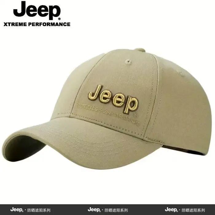 Casquette de pêche Jeep d'été respirante à séchage rapide