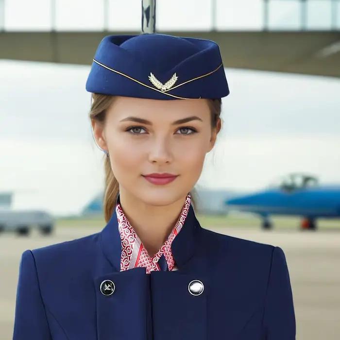 Chapeau d'hôtesse pour femme