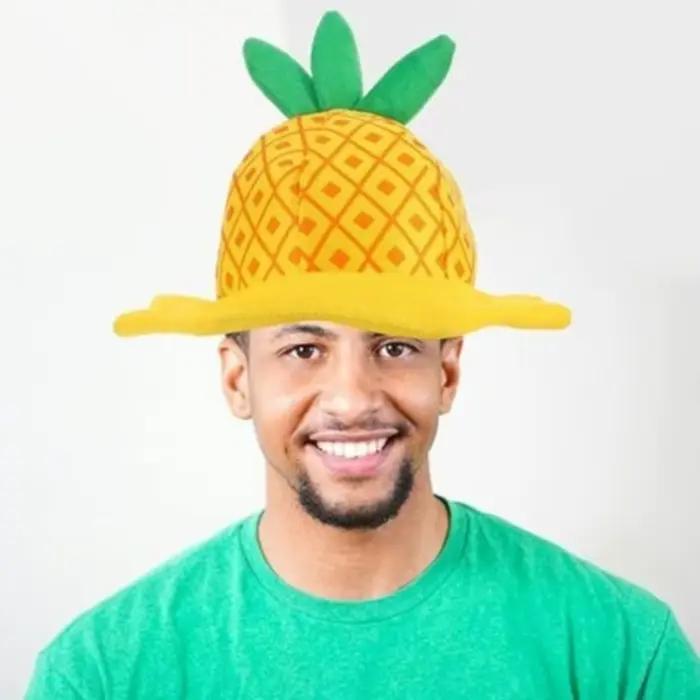 Décorations Dansantes : Chapeau Ananas Doux et Confortable