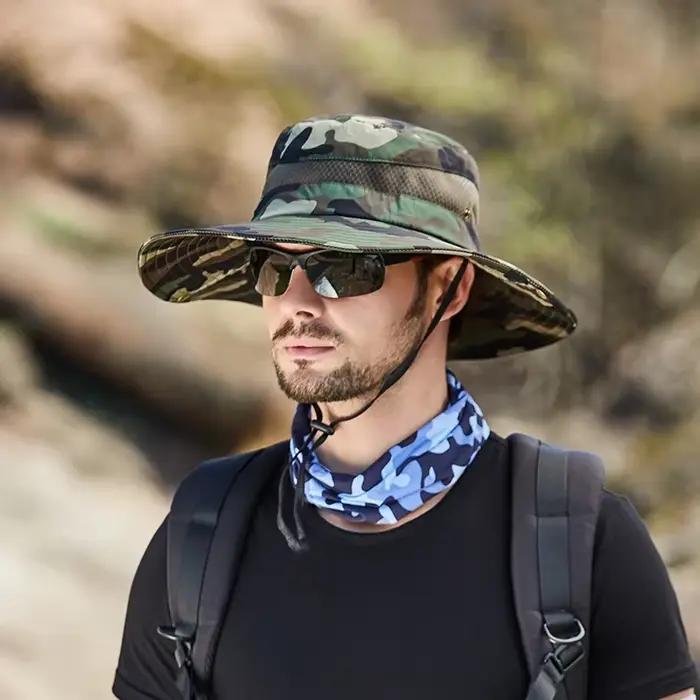 Chapeau seau de Camouflage pour hommes