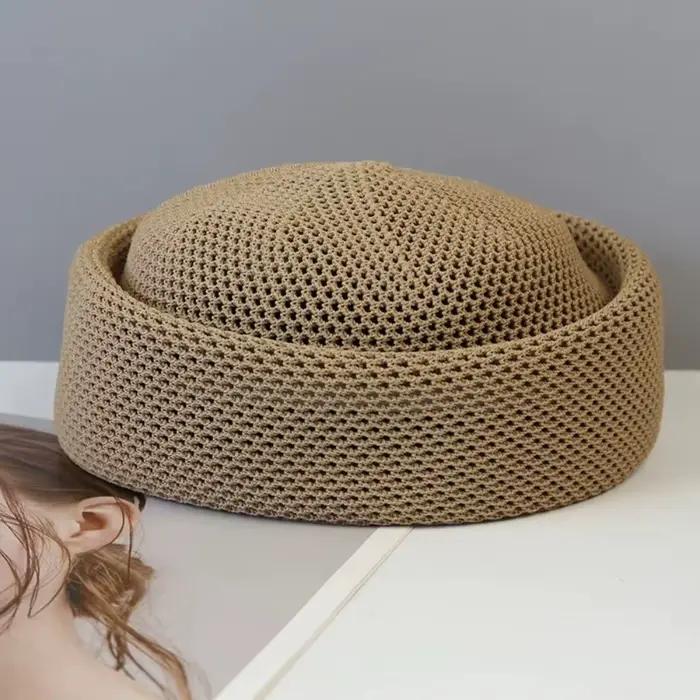 Chapeau de soleil léger en maille respirante