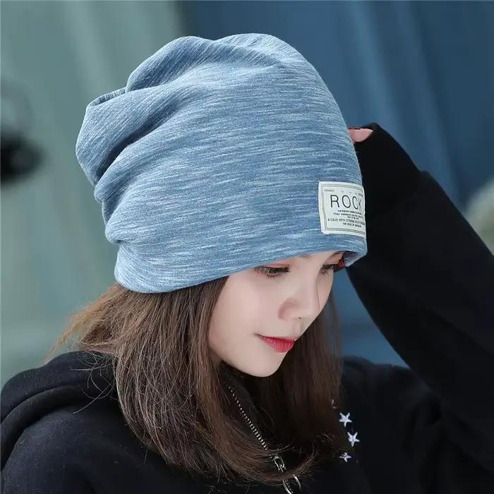 COKK – Bonnet de tête tricoté pour femme