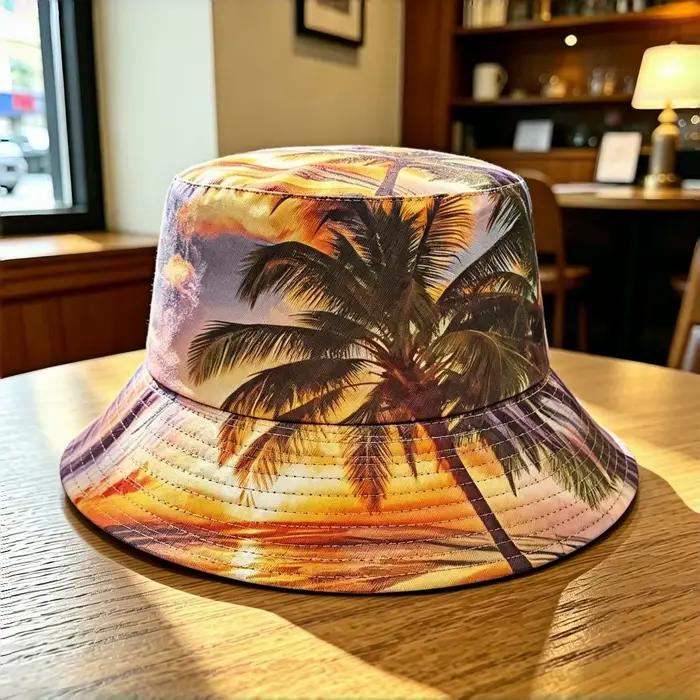 Chapeau de pêche à large bord avec protection solaire