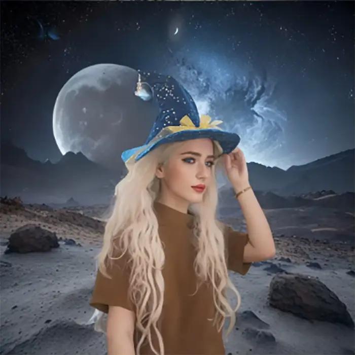 Chapeau de sorcière Halloween Hexenbiest