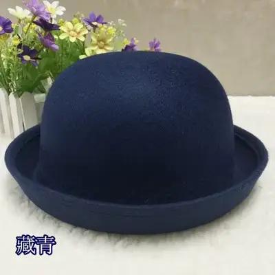 Chapeau Fedora à dessus plat pour enfants et adultes