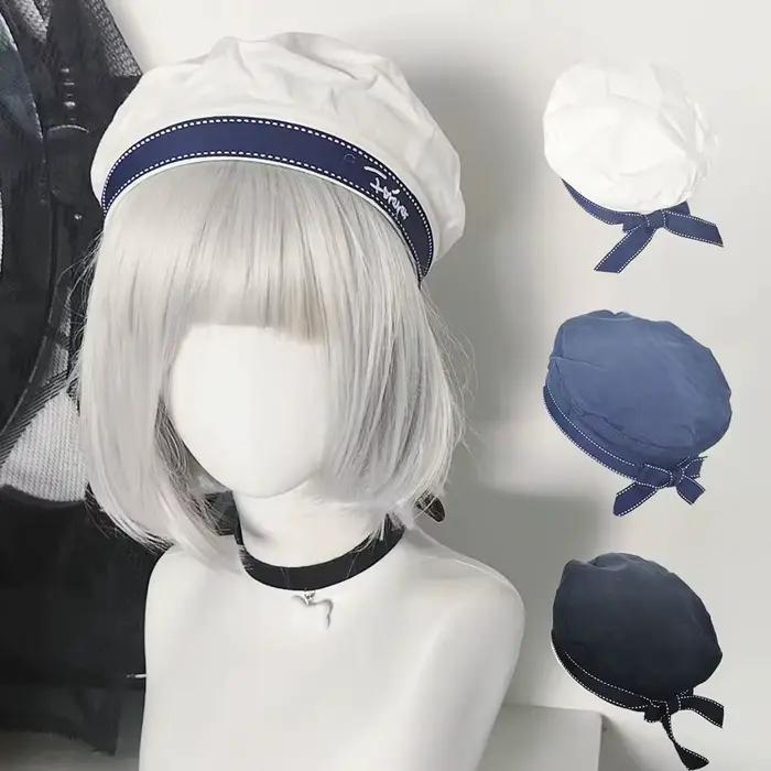 Chapeau de marin bleu marine mignon