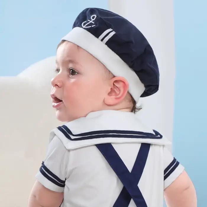 Chapeau de marin pour bébé garçon