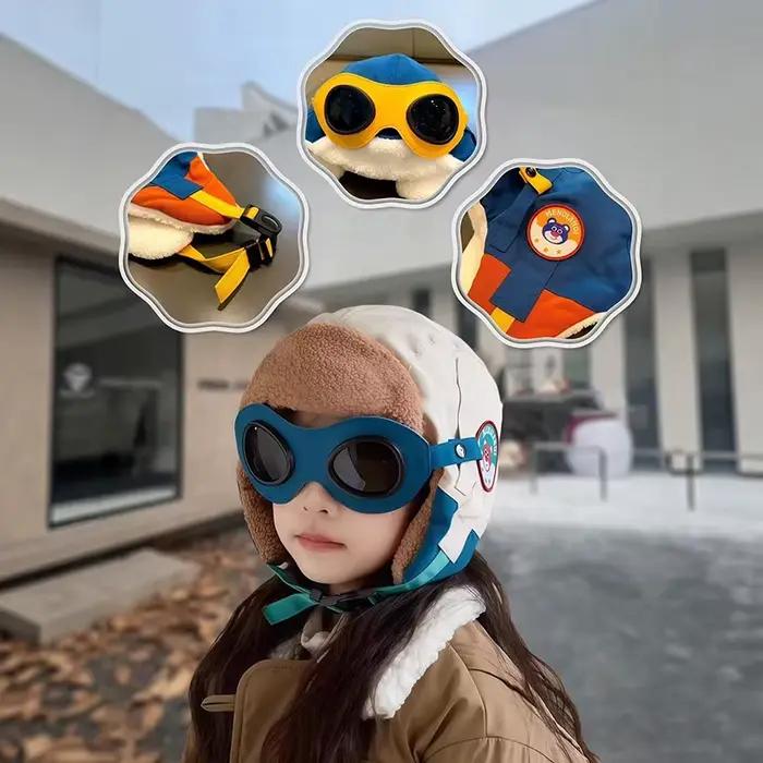 Chapeau d'aviateur pour enfants