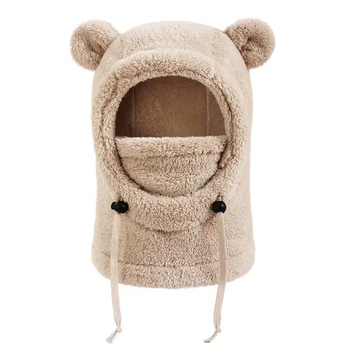 Cagoule oreilles d'ours pour hommes et femmes