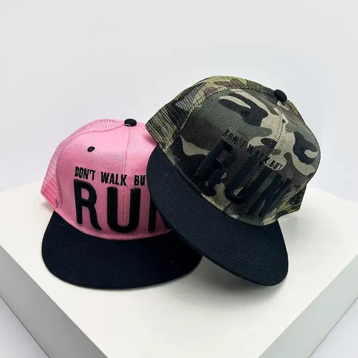 Casquettes de camionneur brodées unisexes