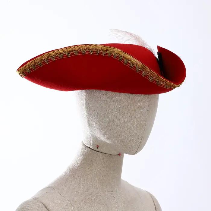 Chapeau de Pirate tricorne coloniale