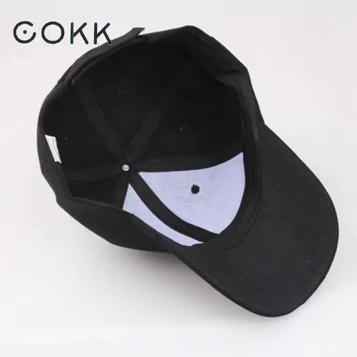 COKK – casquette de Baseball de couleur unie pour hommes et femmes