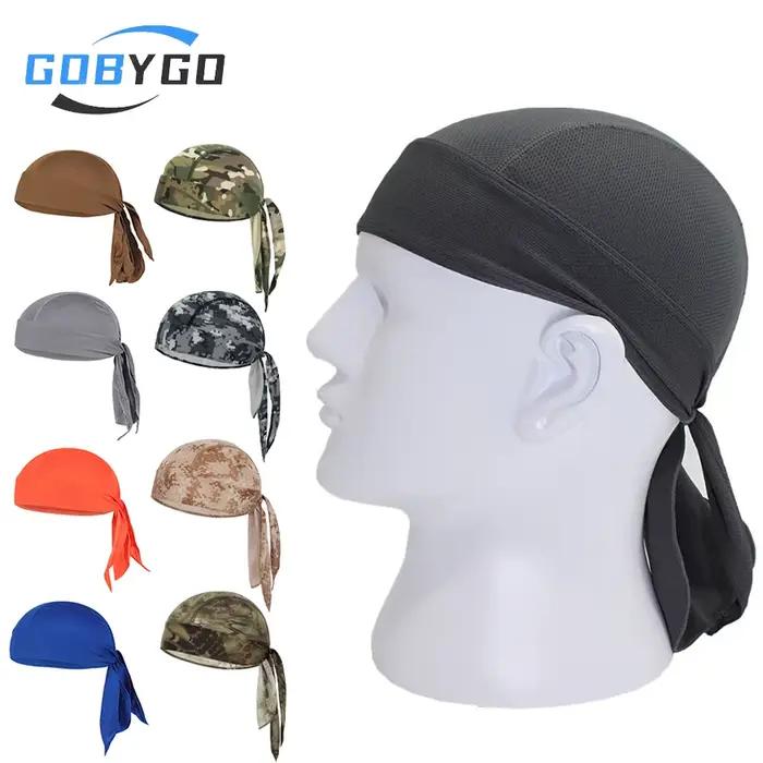 GOBYGO 1 pièce Casquette de cyclisme d'été respirante à séchage rapide avec protection UV