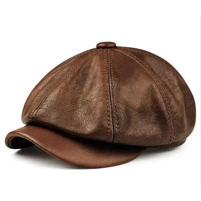 Chapeaux marron rétro pour hommes