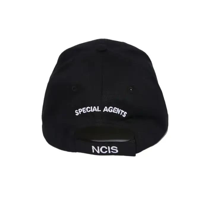 Casquette NCIS brodée de baseball réglable en coton pour cosplay et événements spéciaux pour hommes et femmes