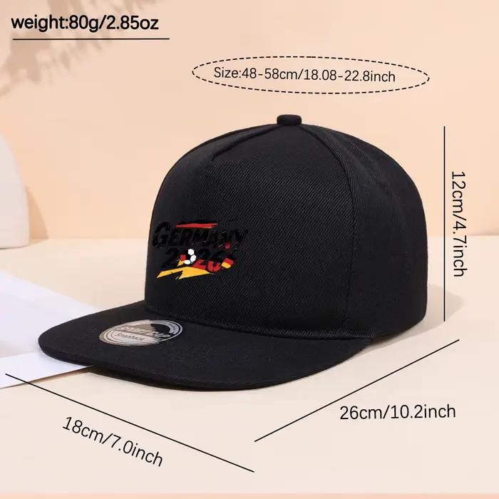 Casquette de football Allemagne 2026 à visière plate