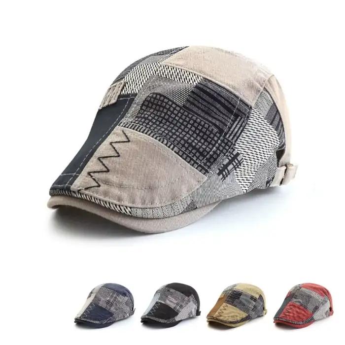 Casquette de baseball de luxe ajustable pour homme en coton