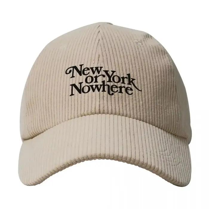 Casquette de Baseball en Velours Côtelé pour Homme et Femme