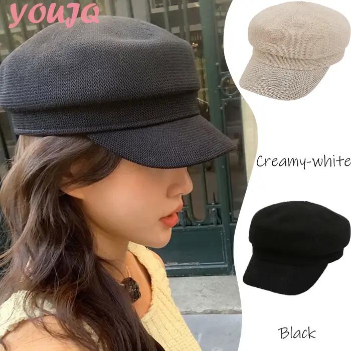 Béret en lin élégant pour femme