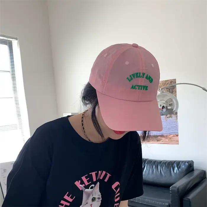 Casquette de baseball d'été pour femmes