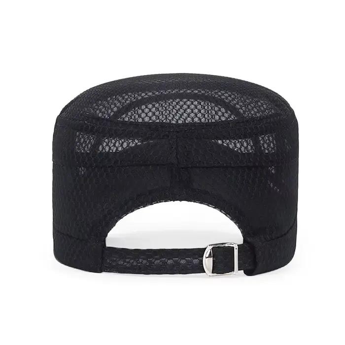Chapeau en maille vintage pour homme casquette de protection solaire réglable pour pêche et activités extérieures été multi-couleurs occassions décontractées et balades