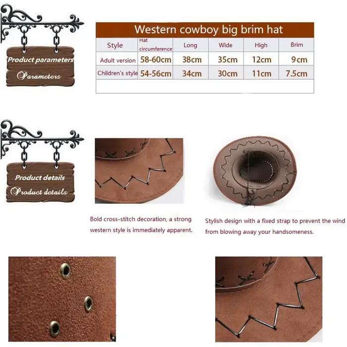 Chapeaux de Cowboy Chapeau Cowgirl