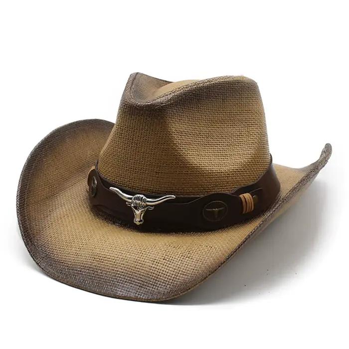 Chapeau de paille d'été pour femmes et hommes
