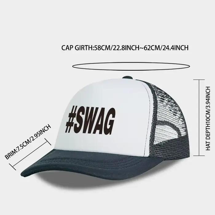 # Casquette en maille éponge SWAG Bold – Chapeau de soleil léger