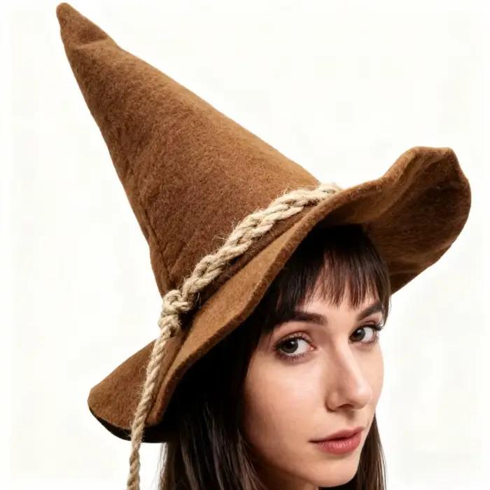 Chapeau de sorcière épouvantail léger