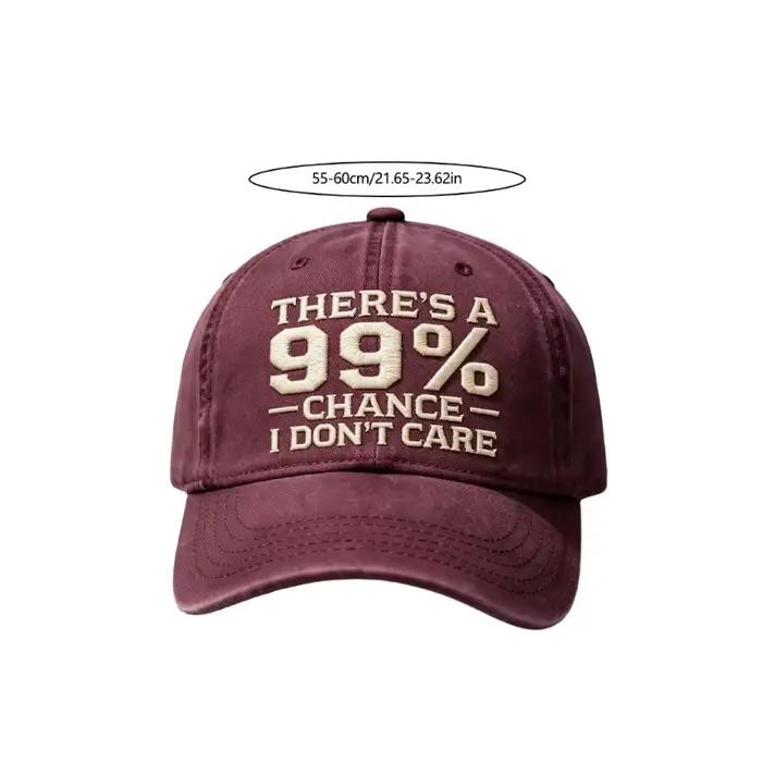 Chapeau Élégant en Polyester Brodé avec Lettres pour Hommes et Femmes Occasions Spéciales Activités Plein Air Mode Sport