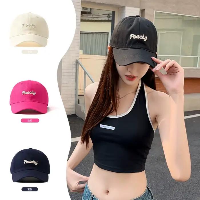 Chapeau femmes lettre broderie Baseball