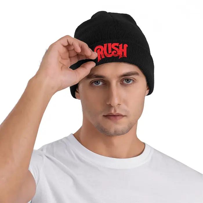 Rush Band tricot chapeau Beanie chapeaux Sport de plein air tête enveloppement hommes femmes Bonnet