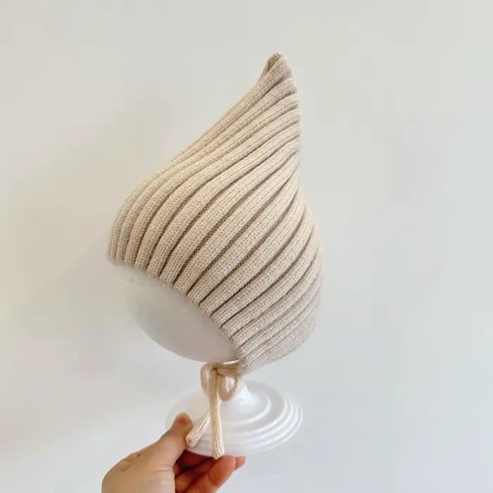 Chapeau pour enfants automne hiver bébé tricoté elfe