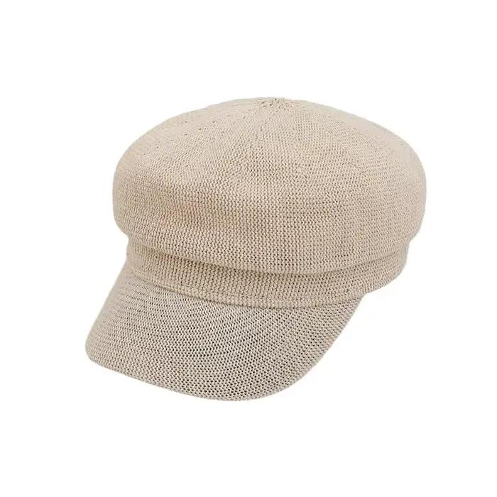 Béret en lin élégant pour femme