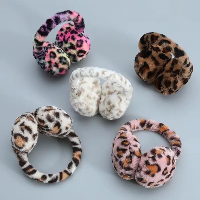 Mode hiver cache-oreilles pour femmes filles fausse fourrure mignon