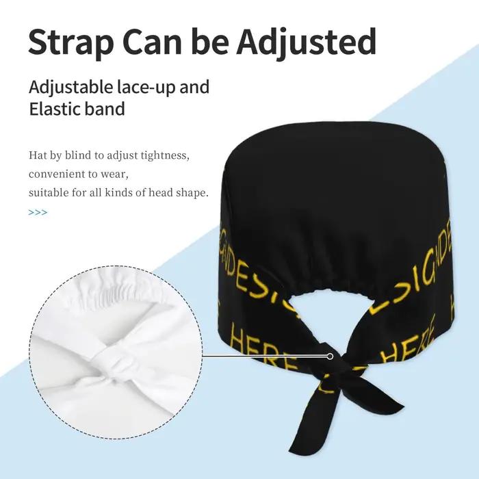 Personnalisez votre Photo Logo texte impression casquette de travail chapeaux chirurgicaux