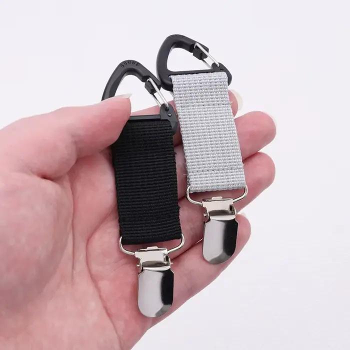 Clip de sac portable pour chapeau de paille de voyage en plein air