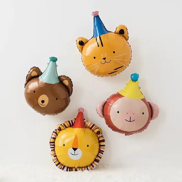 Chapeau d'anniversaire en forme d'animal de dessin animé