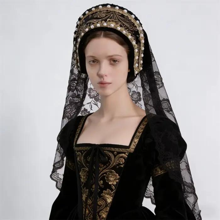 Coiffe Tudor, reine Anne Boleyn