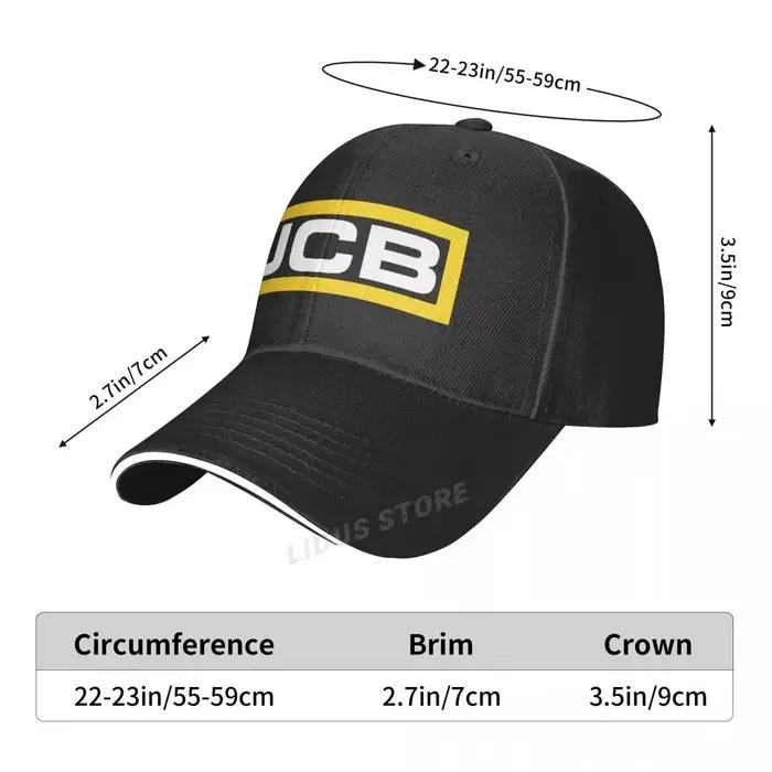 Casquette de pelle Jcb pour hommes