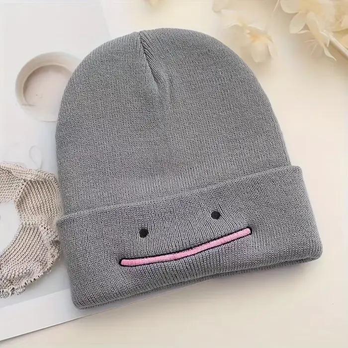 Tricot chapeau mode Anime hommes femmes Bonnet automne hiver plus chaud