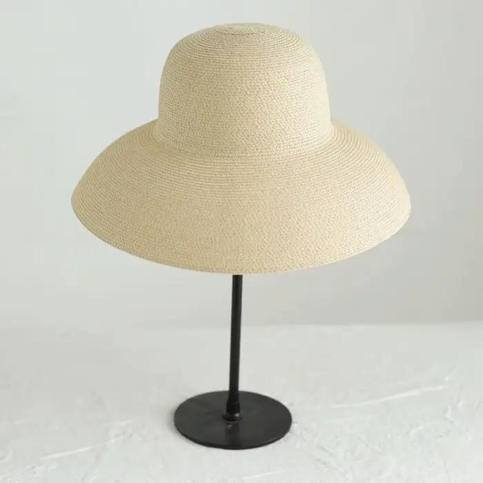Chapeau de paille élégant style bohème