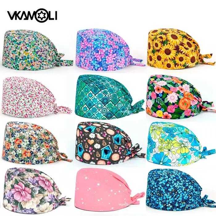 Casquettes de gIslande à impression florale pour femmes et hommes