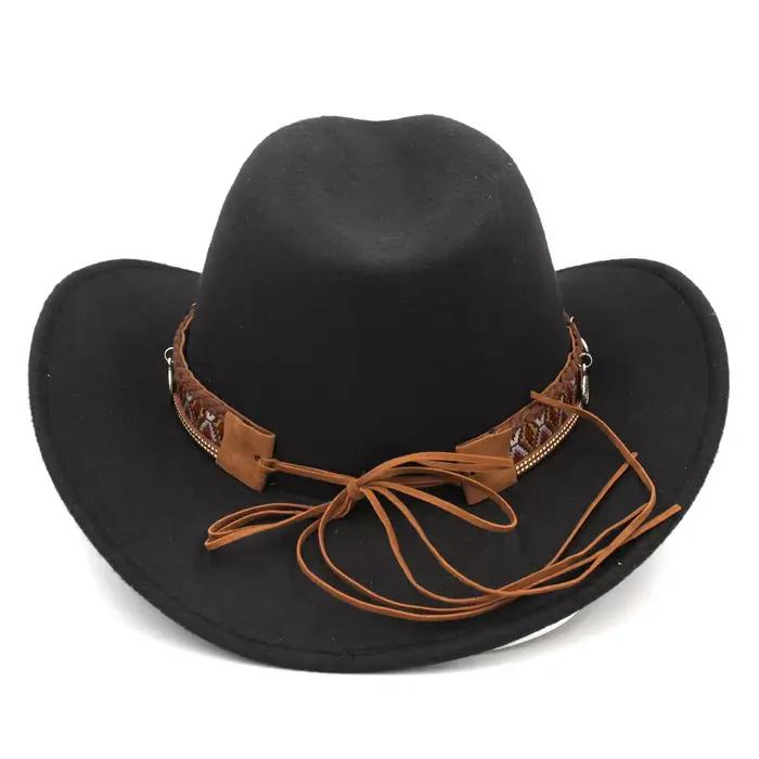 Chapeau de cowboy occidental classique