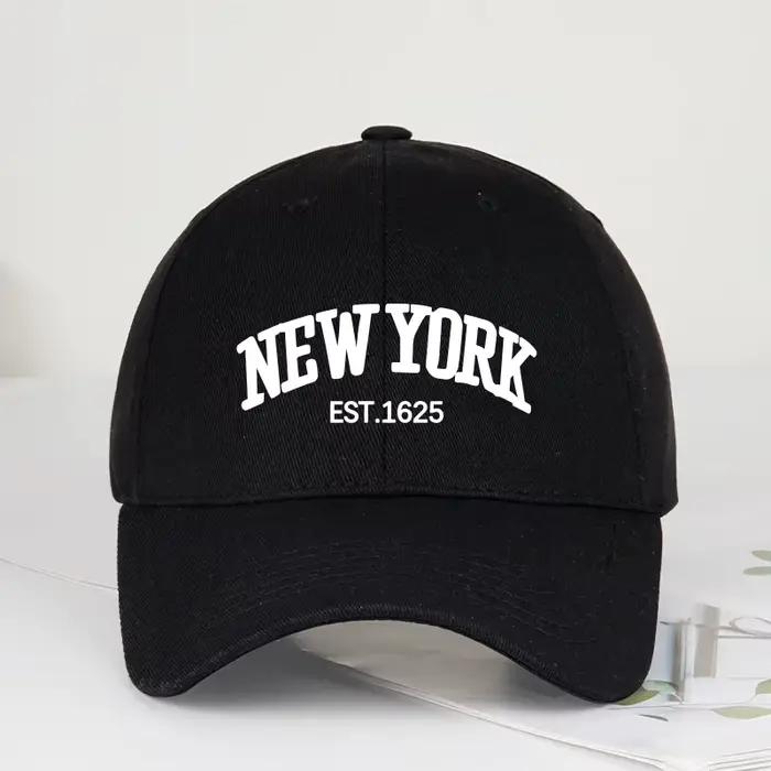 Casquette de baseball imprimée NEW YORK EST.1625